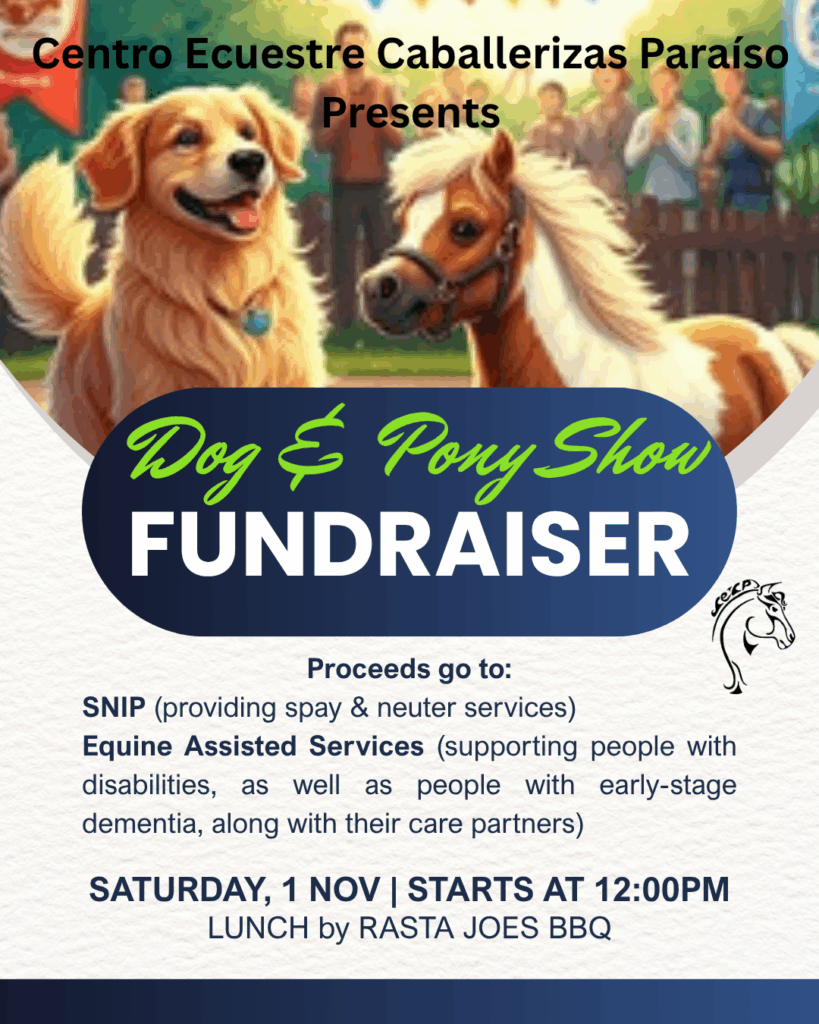Come join us for fun and fundraising! Participate in your choice of dog show classes. ALSO, horse halter classes!